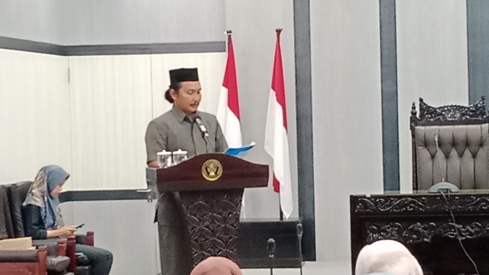 Dukungan Fraksi PAN terhadap Rancangan Peraturan RPJPD Kabupaten Blitar 2024