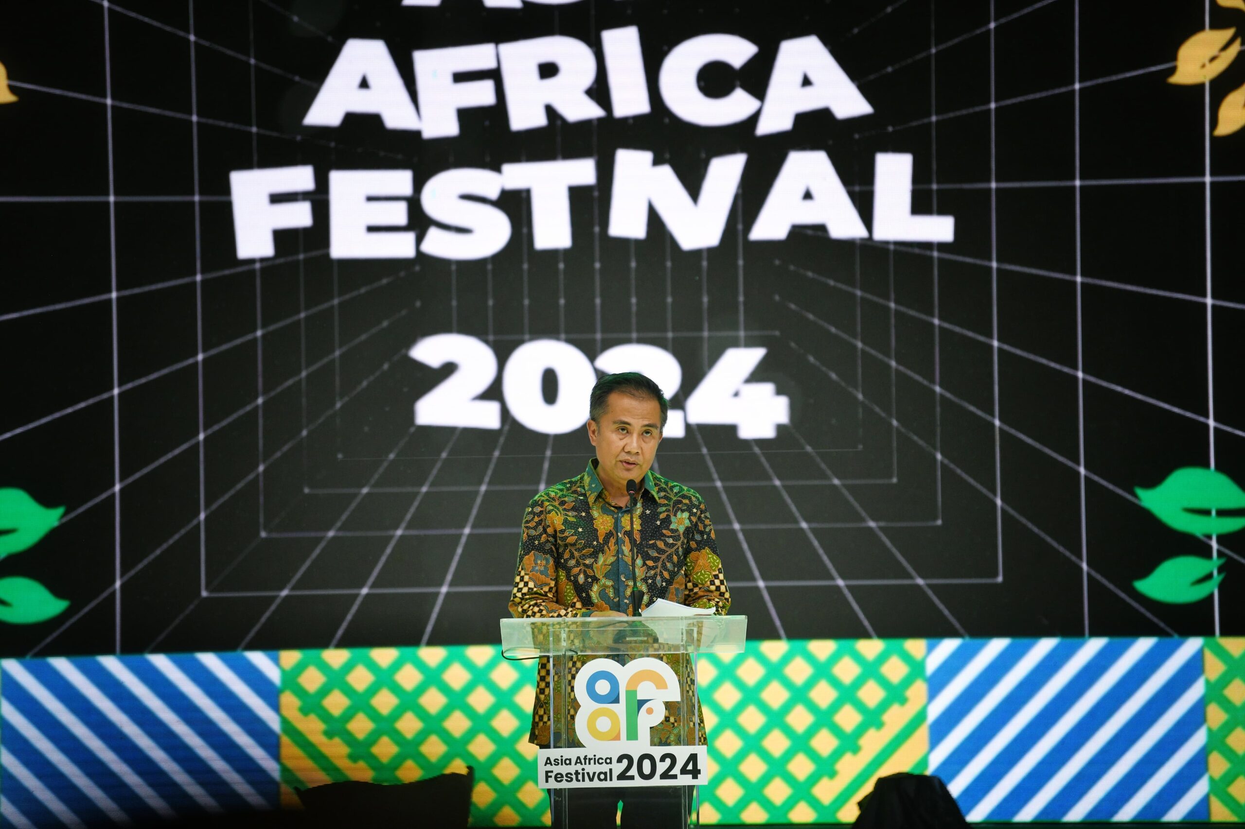 Asia Africa Festival 2024, Bey Machmudin Gelorakan Spirit Dasa Sila Bandung