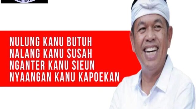 KDM Figur Yang Pantas Tuk Memimpin Jawa Barat, Ini Penjelasan R. Wempy Syamkarya Pegamat Kebijakan Publik dan Politik