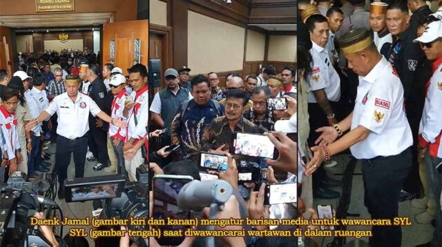 Dituduh Serang dan Intimidasi Wartawan Saat Liputan Putusan SYL, Ini Klarifikasi Daenk Jamal