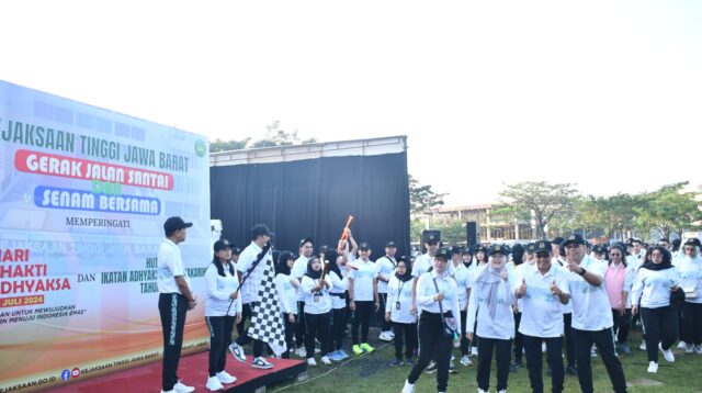 Kejati Jabar Memperingati Hari Bhakti Adhyaksa Ke-64 Dan Hut Ikatan Adhyaksa Dharmakarini Ke-Xxiv, Ini Rangkaiannya