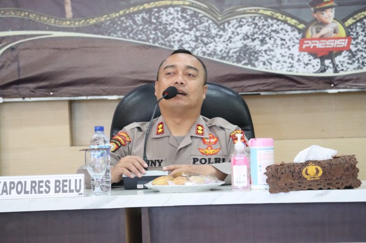 Laporan Kesatuan, Kapolres Belu, Benny Miniani Arief, S I.K Minta Seluruh Anggota Dalam Pelaksanaan Tugas Laporan Kesatuan, Kapolres Belu, Benny Miniani Arief, S I.K Minta Seluruh Anggota Dalam Pelaksanaan Tugas