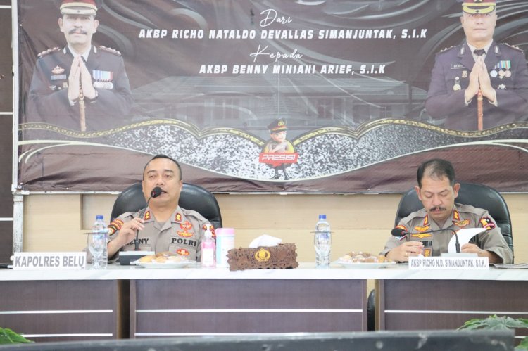 Laporan Kesatuan, Kapolres Belu, Benny Miniani Arief, S I.K Minta Seluruh Anggota Dalam Pelaksanaan Tugas
