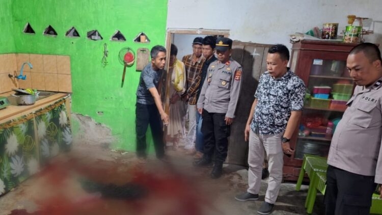 Polres Tanggamus Olah TKP Anirat Sebabkan Dua Korban Meninggal di Pugung