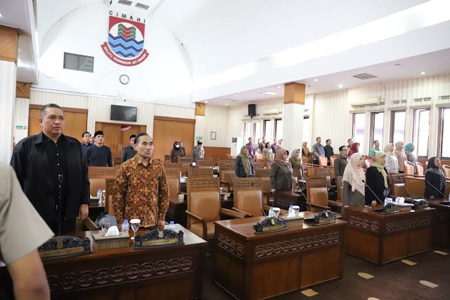 Sidang Paripurna DPRD Kota Cimahi Bahas Kebijakan Umum APBD dan Prioritas Serta Plafon Anggaran Sementara Murni dan Pencabutan Perda Tentang Pembentukan Produk Hukum Daerah