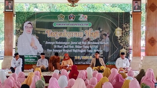 Tasyukuran Haji 2024 Di Hadiri Oleh Bupati Blitar