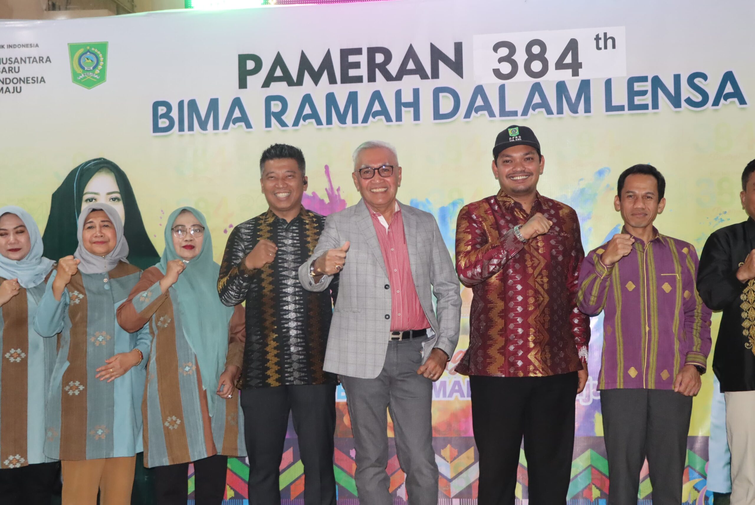 Meriahkan HUT Bima Ke- 384 Polres Bima Buka Stand Pameran Pembangunan