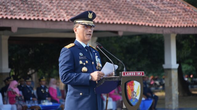 Danlanud Iswahyudi Pimpin Upacara Peringatan Ke-77 Hari Bakti TNI AU