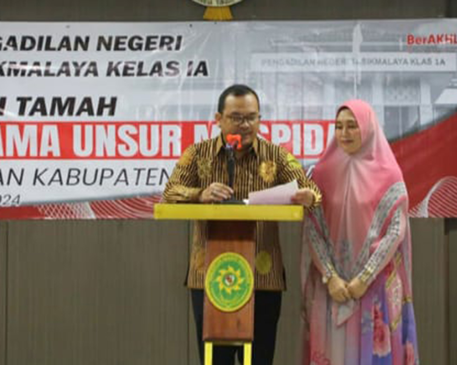 Pengenalan Dan Penyambutan Ketua Pengadilan Negeri Tasikmalaya Baru