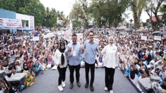 OKI Bergema: Muri Deklarasi, Ribuan Simpatisan Berdesak-desakan, Hadiah Mengalir Deras!