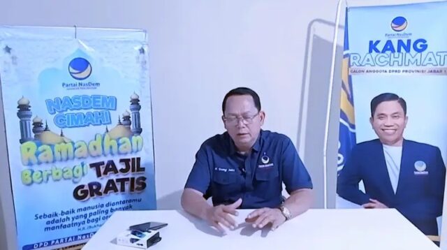 Pensiun Dini Sekda, NasDem Dukung Dikdik Suratno Nugrahawan Calon Walikota Cimahi