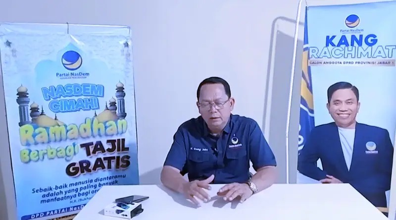Pensiun Dini Sekda, NasDem Dukung Dikdik Suratno Nugrahawan Calon Walikota Cimahi
