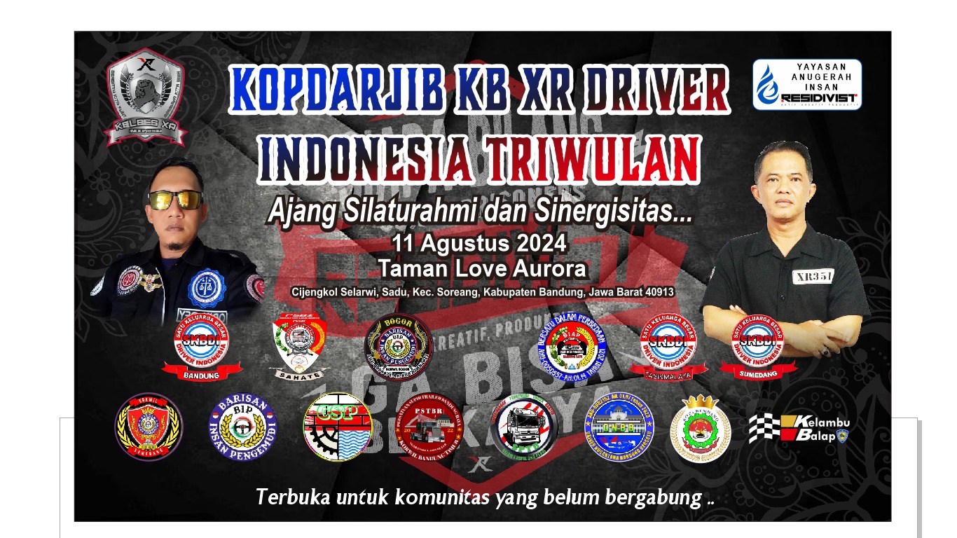Kopdarjib KB XR Driver Indonesia Triwulan: Momen Silaturahmi dan Sinergitas di Kabupaten Bandung
