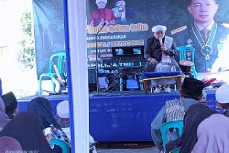 Peringati Ulang Tahun Panglima TNI Jendral Agus Subianto Ke 57 Anggota DPRD Kota Cimahi H Mukhlisin Adakan Pengajian dan Do’a Bersama