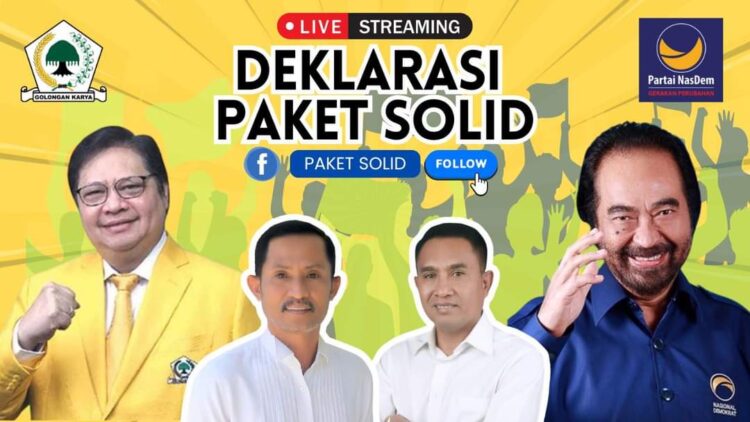 Paket SOLID Guuncang Sabu Raijua: 21.000 Tim Digerakkan, Deklarasi Politik Digelar 7 Agustus