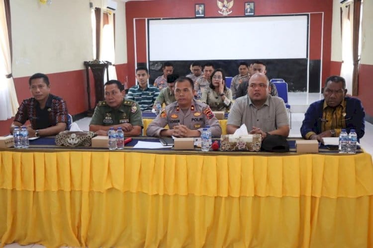 Rapat Lintas Sektoral Jelang Pilkada Serantak 2024 Dihadiri Para Pejabat Dari Instansi Terkait