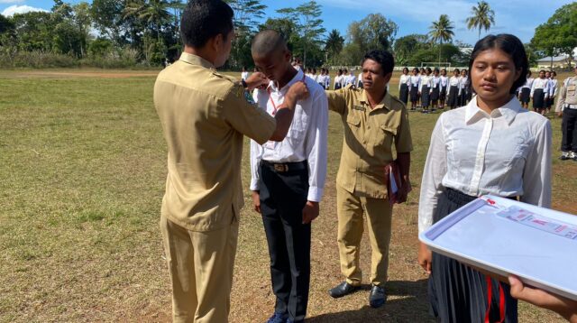 Upacara Pembukaan Pemusatan Latihan Paskibraka Kab.Sumba Tengah 2024