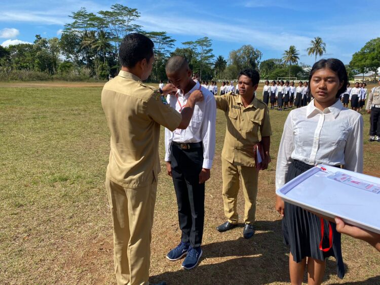 Upacara Pembukaan Pemusatan Latihan Paskibraka Kab.Sumba Tengah 2024