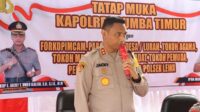 Polsek Lewa Jadi Tempat Pertama Kunjungan Kerja AKBP E. Jacky T. Umbu Kaledi