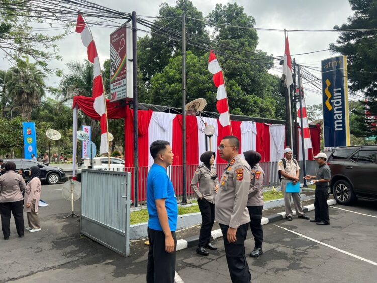 Kapolres Tasik Kota Pastikan Kesiapan Lokasi Start Lodaya Siliwangi Ride 2024