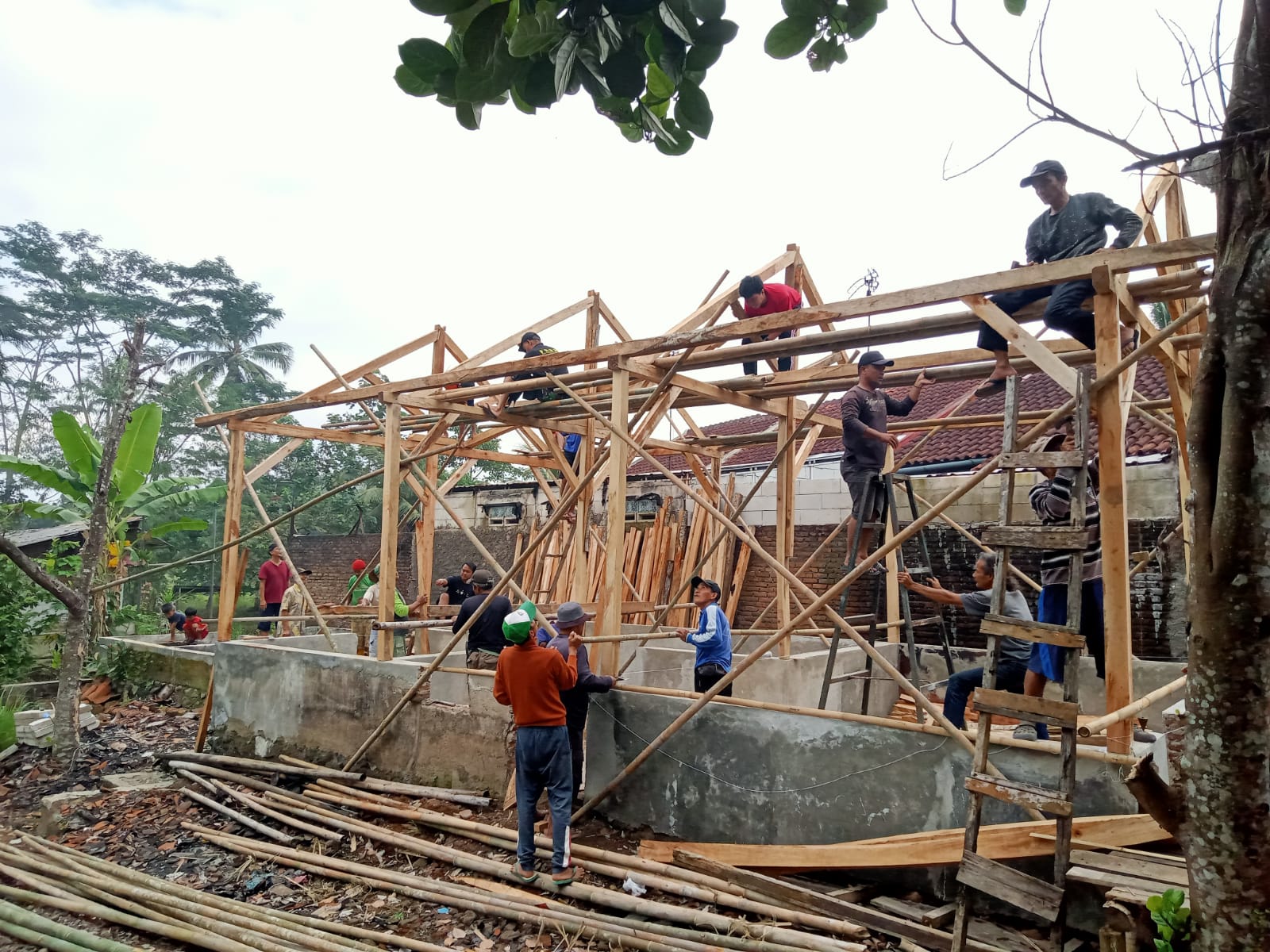 Upaya Pembangunan Rumah Layak Huni Korban Kebakaran Masih Membutuhkan Uluran Tangan Agnia