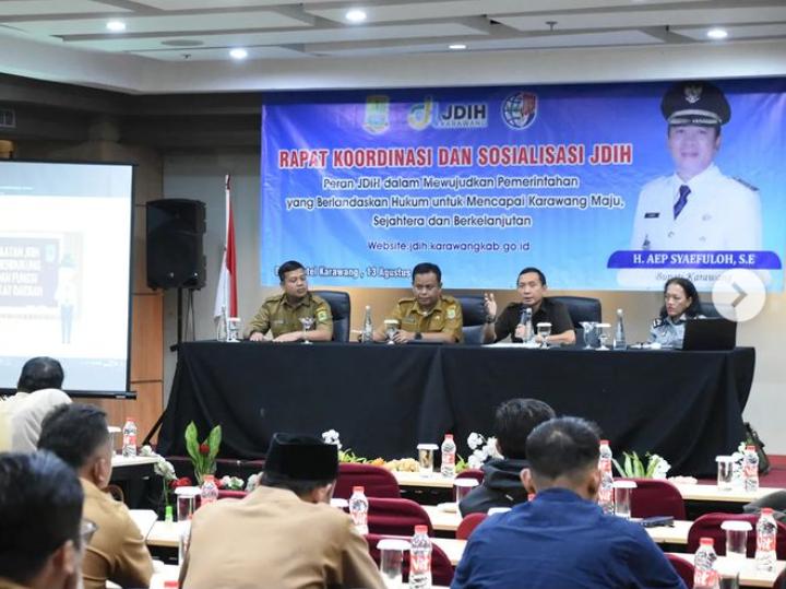 Rakor Dan Sosialisasi JDIH, Permudah Akses Dan Informasi Produk Hukum Daerah Rakor Dan Sosialisasi JDIH, Permudah Akses Dan Informasi Produk Hukum Daerah