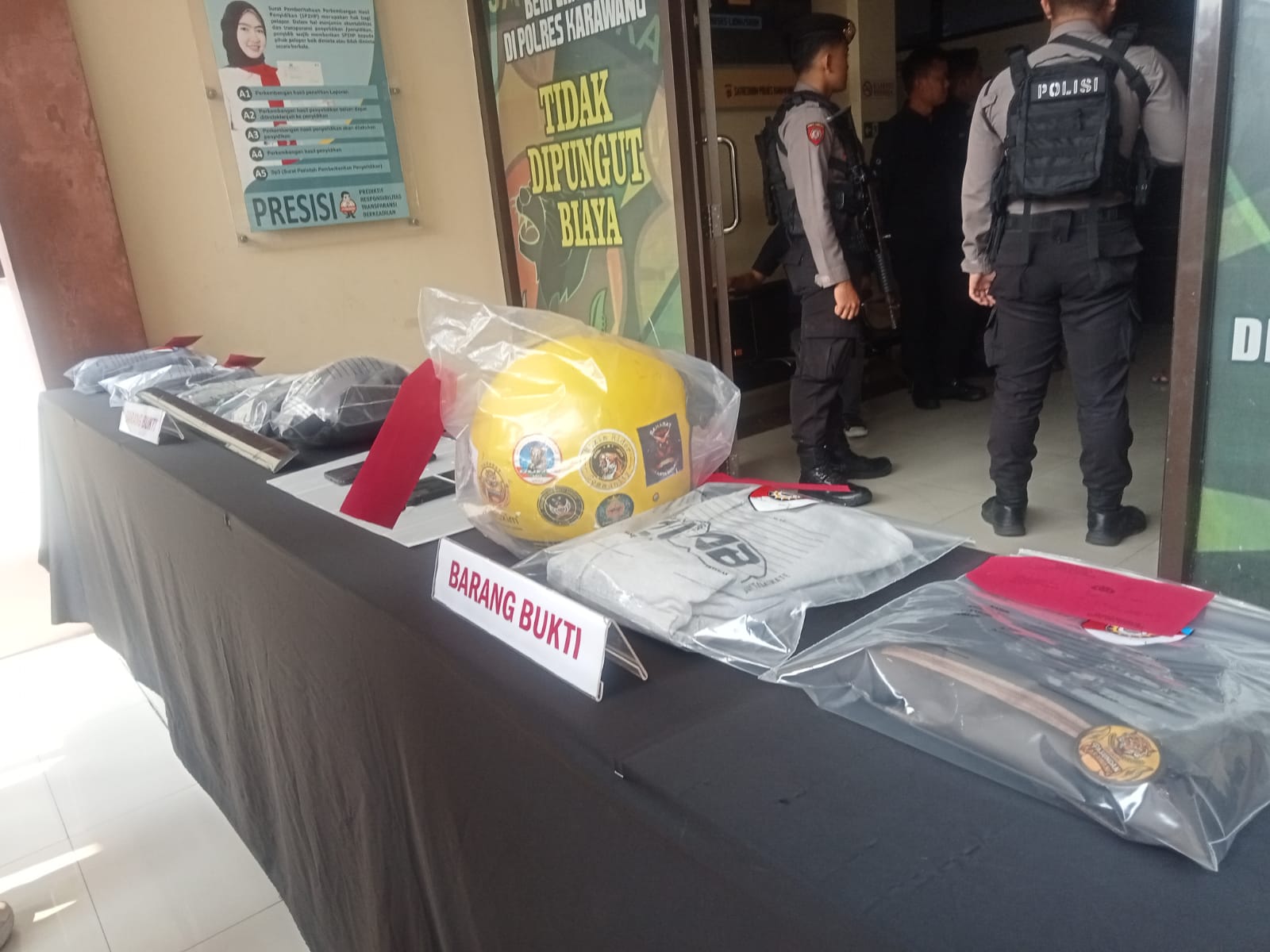 Polisi Berhasil Amankan Dua Tersangka Pelaku Pengeroyokan Banser Karawang