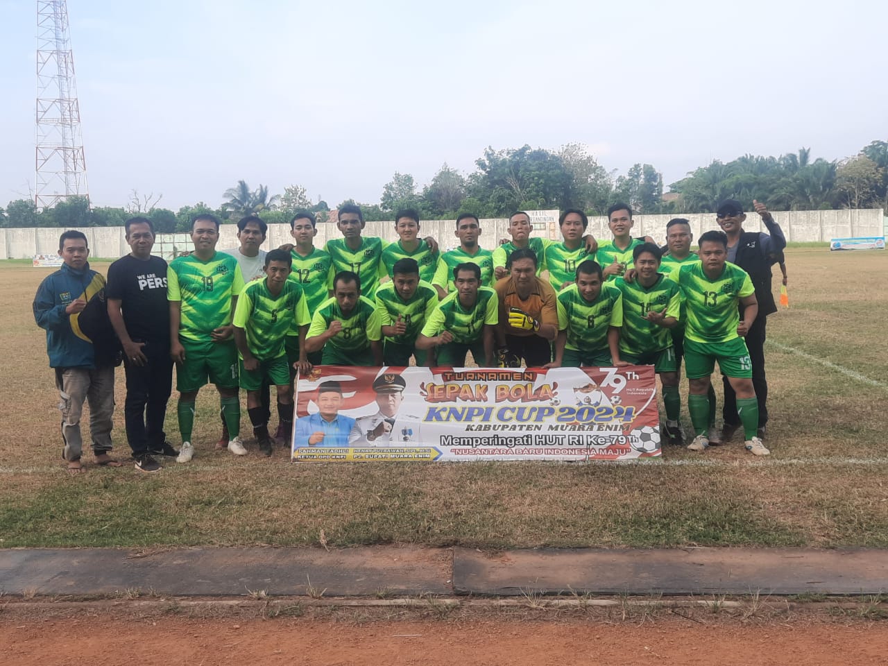 DPD KNPI Kabupaten Muara Enim Gelar Turnamen Sepak Bola DPD KNPI CUP 2024