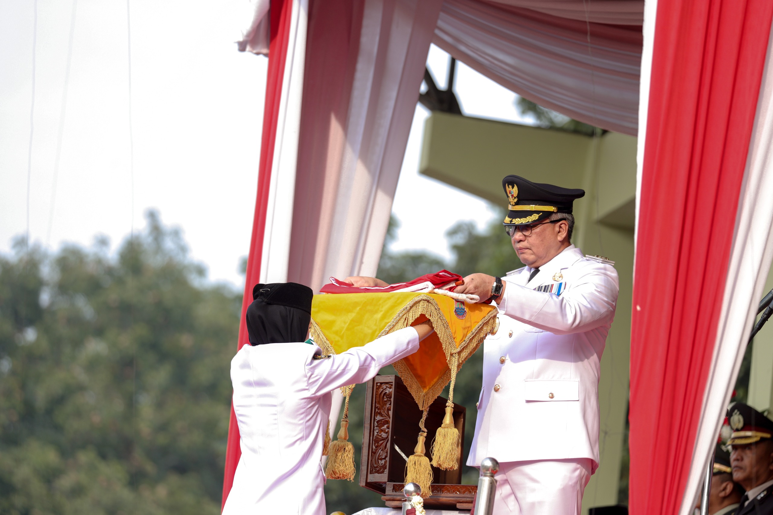 Peringatan HUT Kemerdekaan Ri Ke 79,  Pj. Wali Kota Cimahi: Bersatu Dan Berkolaborasi Untuk Cimahi Campernik 2045
