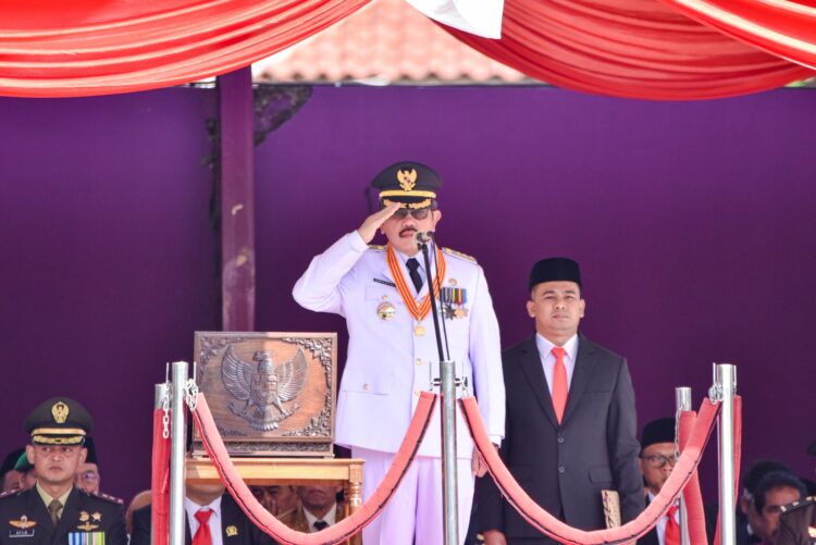 Peringatan HUT Kemerdekaan RI Ke-79, Pj Bupati Ciamis Ajak Masyarakat Perkokoh Persatuan dan Kesatuan