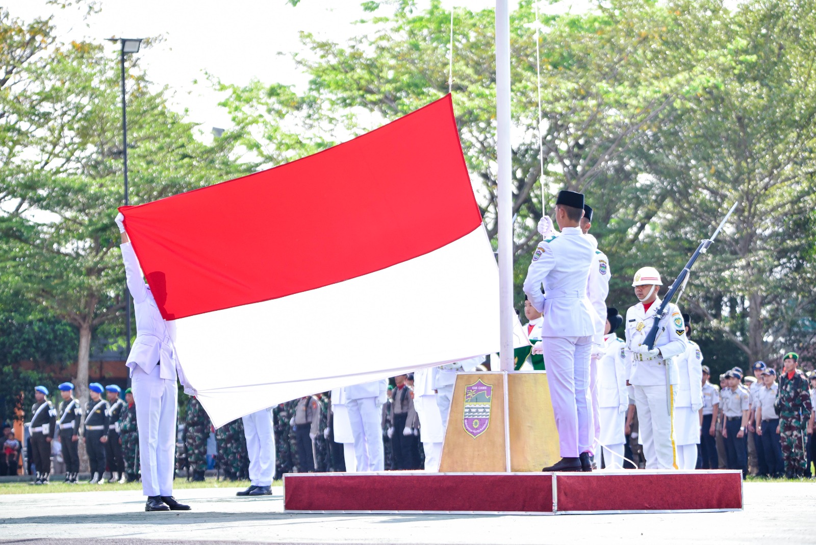 Peringatan HUT Kemerdekaan RI Ke-79, Pj Bupati Ciamis Ajak Masyarakat Perkokoh Persatuan dan Kesatuan