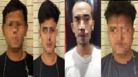 Satresnarkoba Polres Tanggamus Berhasil Tangkap Empat Pelaku Tindak Pidana Narkotika Ganja