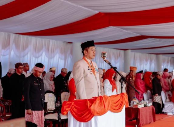 Peringatan HUT Ke-79 Kemerdekaan Republik Indonesia, Bupati Aep: Satukan Semangat Wujudkan Karawang Maju