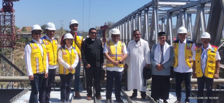 Progres Fisik Jembatan Kembar Liliba Capai 65 Persen