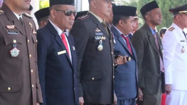Dandim SBD Apresiasi Kesuksesan Paskibra Kabupaten SBD dalam Upacara 17 Agustus 2024