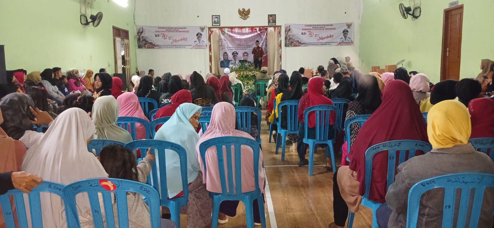 Pemdes Banjarsari Menggelar Acara Puncak Menyambut Dan Memeriahkan HUT RI KE 79