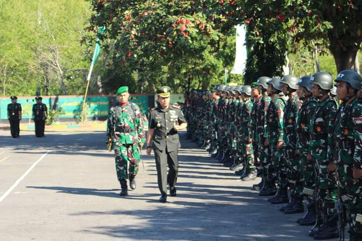 Upacara Pembukaan Prodi Pendidikan Kejujuran Tamtama Infanteri Abit Dikmata TNI AD TA 2024