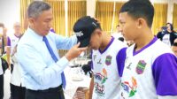 Lepas Atlet Pospeda Jabar 2024, Sekda Ciamis Yakinkan Para Atlet Untuk Percaya Diri Agar Menjadi Juara