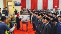 DPRD Tanggamus Gelar Rapat Paripurna Istimewa Pengucapan Sumpah dan Janji Anggota DPRD Tanggamus Masa Jabatan 2024-2029