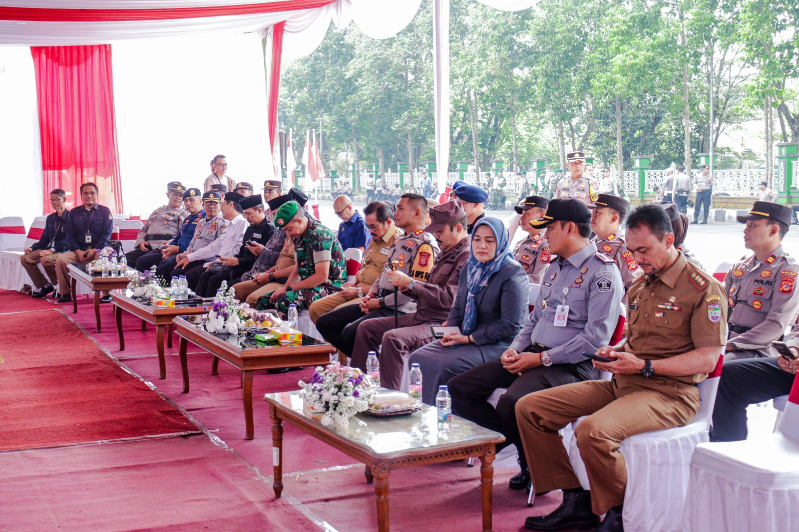 Siap Amankan Pilkada, Polres Ciamis Laksanakan Apel Gelar Pasukan Operasi Mantap Praja Tahun 2024