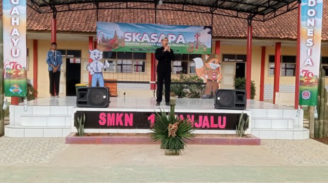 Dalam Rangka Menyambut Hut Ri Ke 79 & Hut Jawa Barat Ke 79 SMK Negeri 1 Panjalu Menggelar Beberapa Perlombaan
