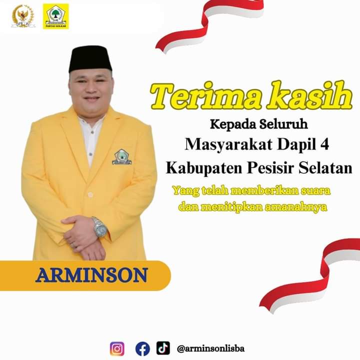 Arminson Anggota DPRD Pessel : Titik Kebahagian Tertinggi Ialah Berbagi Dengan Sesama