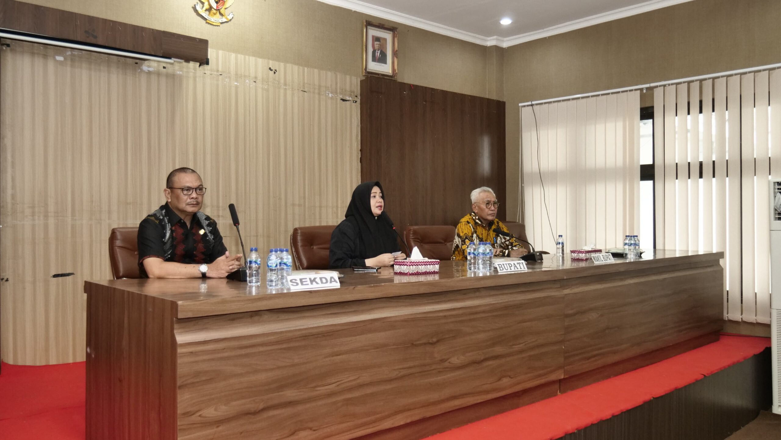 Rakor Pimpinan, Bupati dan Wakil Bupati Bima Minta OPD Penuhi Target Kinerja