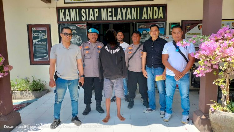 Sat Reskrim Polres SBD Berhasil Amankan Pelaku DPO Pembunuhan Di Limbu Kembe Kodi Utara Usai Melarikan Diri Ke Bali