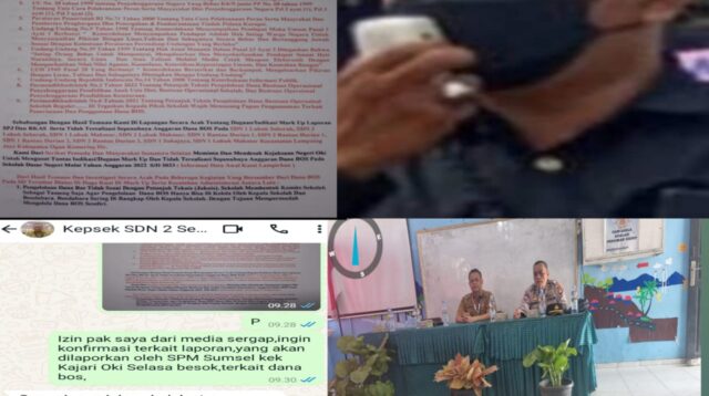 Dugaan Mark Up Dana BOS di OKI Memanas: SPM Ancam Laporkan 10 Sekolah, Ketua K3S Bereaksi Keras!