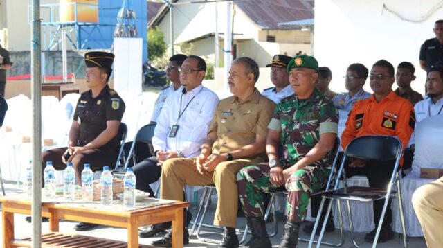 Kasdim 1601/ST Hadiri Apel Gelar Pasukan Operasi Mantap Praja Turrangga 2024