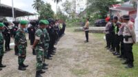 80 Personel TNI - POLRI di kerahkan Pada Pengamanan Hari Pertama Pendaftaran Bakal Calon Bupati dan Wakil Bupati Sumba Barat