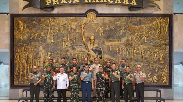 Hadapi Tren Digital Nomad, Wantannas RI Kunjungi Kodam IX/Udayana