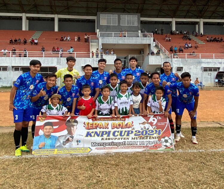 Rafertha FC Juara Pertama Pada Turnamen DPD KNPI CUP 2024 Kabupaten Muara Enim