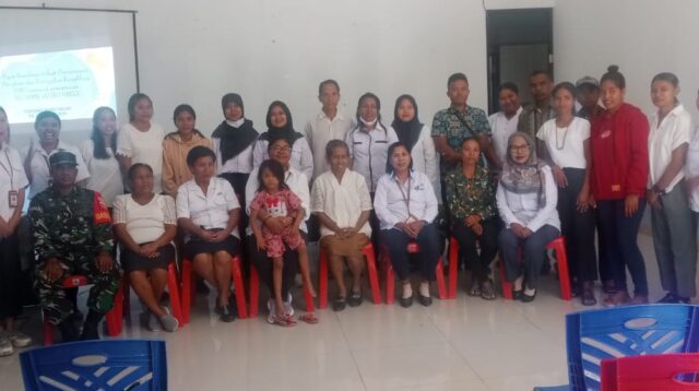 Babinsa Waingapu Hadiri Rapat Koordinasi Terkait Perencanaan Persalinan Dan Pencegahan Komplikasi (P4K)